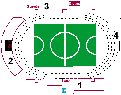Схема стадиона